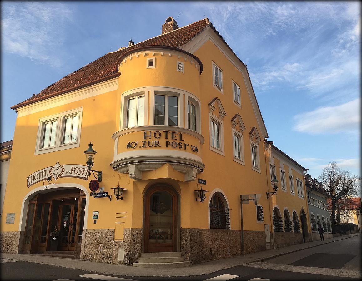 Hotel Zur Post Gumpoldskirchen Exterior foto